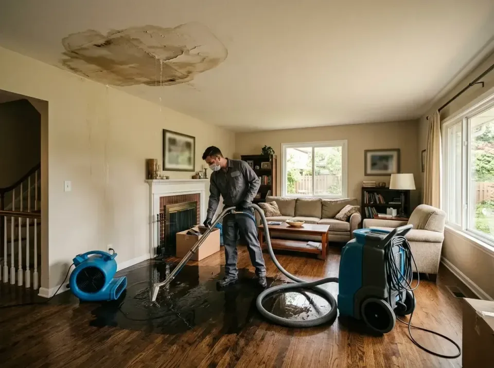 attic-pipe-burst-ceiling-drip-008 — frequently asked questions, Water Damage Restoration & Carpet Care in Vineyards, FL
